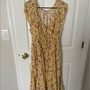 Old Navy size M floral maxi dress